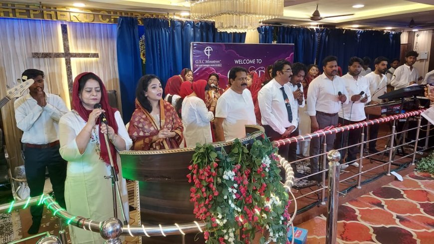 Spiritual Reflections Mark Guhaparv at The Good Shepherd Church in Kanpur